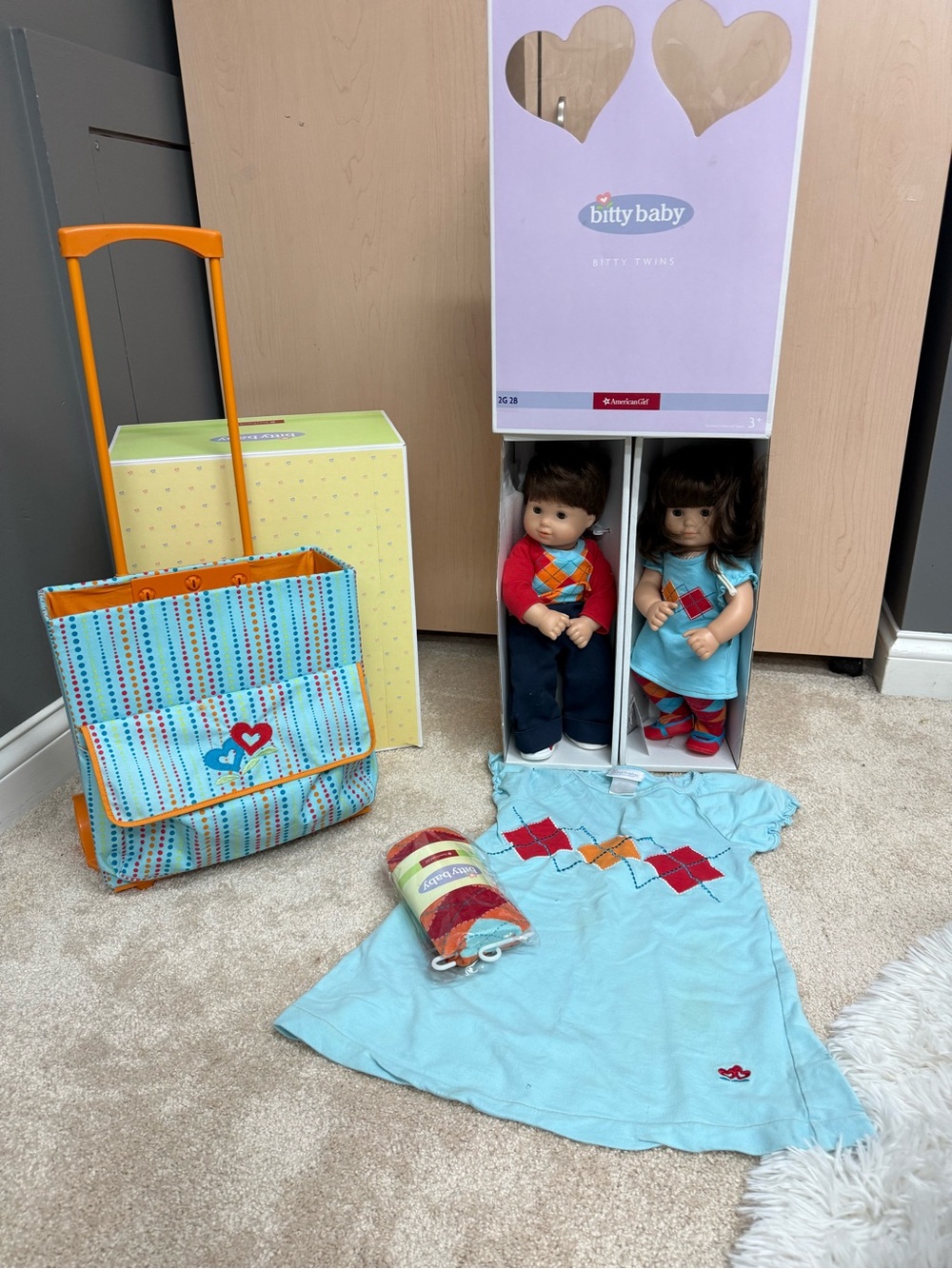 American girl- Bitty Baby set